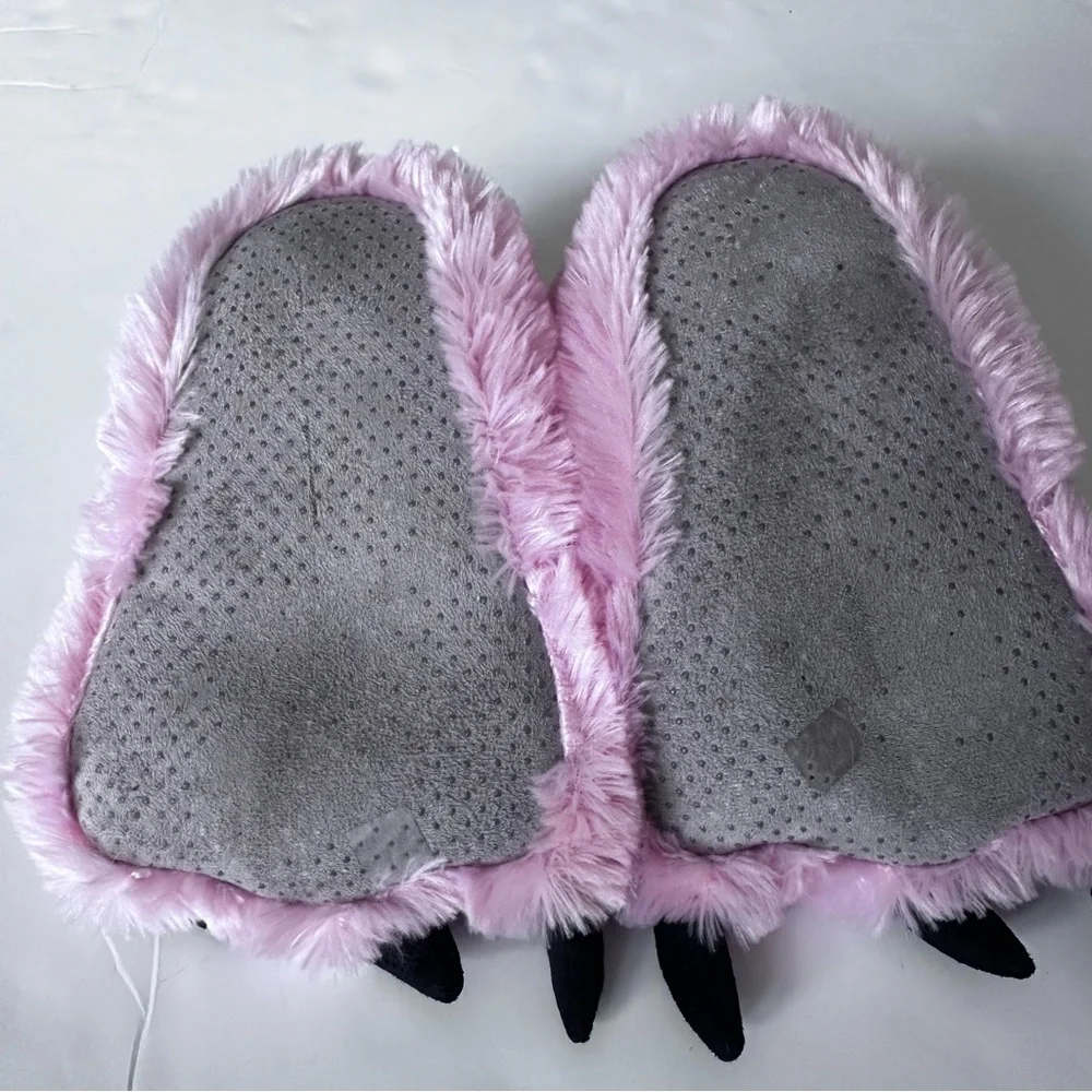 Lazy One Pink Paw Slipper